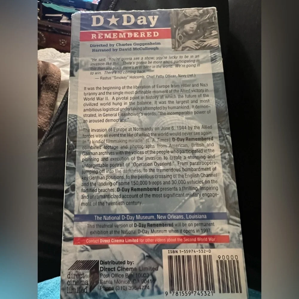 D*Day Remembered in VHS